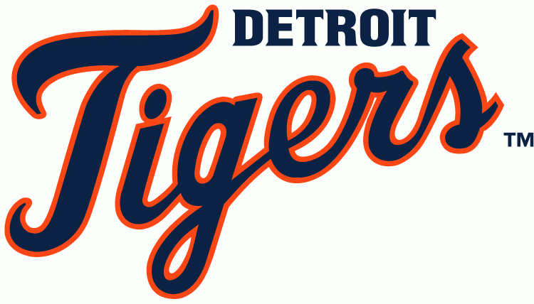 Detroit Tigers 1994-Pres Wordmark Logo iron on paper